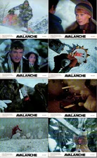 AVALANCHE 8 Color Photos, Rock Hudson, Mia Farrow, Robert Forster