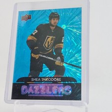 20-21 UD Series 2 Hockey Blue Dazzlers DZ-98 Shea Theodore