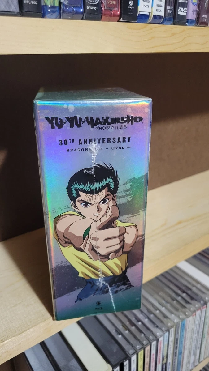 Yu Yu Hakusho 30th Anniversary Complete Anime Box Set (Blu-ray) Region A &  B