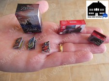 Set Miniatura Switch cajas de consola