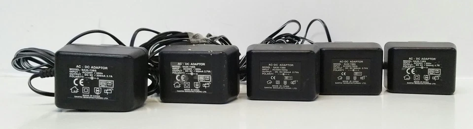 Restposten 5x AC/DC Adapter SA35-73BS 9V/ 300mA - Bild 2 von 4