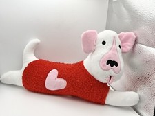 Target Valentine  s Day Dog Shaped Shearling Throw Pillow 2024 Room Essentials