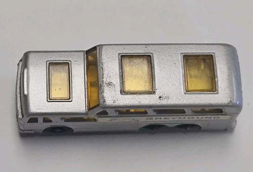 Vintage Matchbox Lesney #66 Greyhound Coach Bus Made In England - Picture 5 of 6