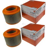 2X Mahle / Knecht LX 2808/1 Luftfilter Filter Air