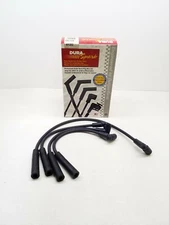 413D Dura Spark 8mm Black Spark Plug Wire Set 4 Cylinder - Made In USA