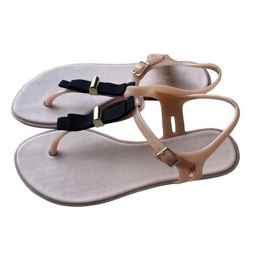 Size 7.5 Mens Jason Wu Tan Leather Double Buckle Slide Sandals Jason Wu Women main image 2
