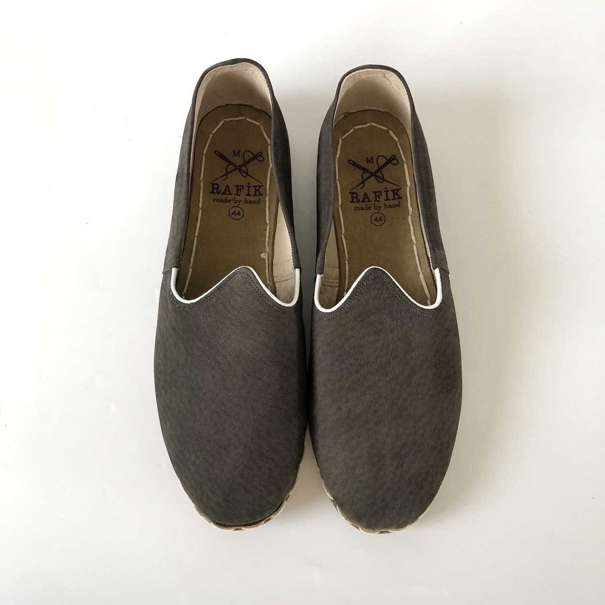 Rafiks Galata Dark Grey Suede Loafers Size 42/9.5 - 10 US Men main image 3