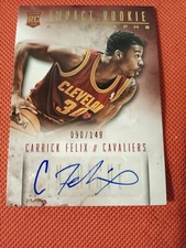 2013 CARRICK FELIX PANINI INTRIGUE IMPACT AUTOGRAPHED AUTO ROOKIE CARD RC /149