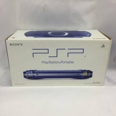 PSP 1000 Metalic Blue Console Box Charger [BOX] | eBay