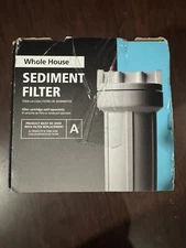 Whole House Water Filter Housing Sediment - RVS WELL BOILER