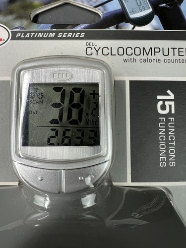 Bell Cyclocomputer (Bell Cycling Computer) with Calorie Counter - 15 Functions - Picture 2 of 10
