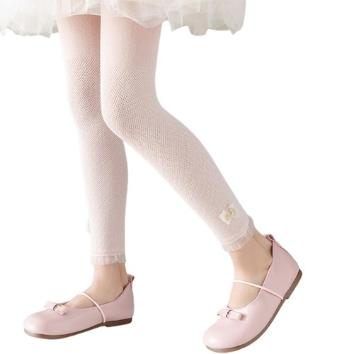 Elastic Baby Pantyhose Girls Thin Tights Cotton Toddlers Soft Casual Long Pants - Picture 20 of 28