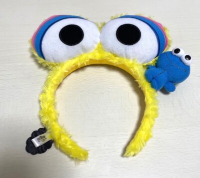 Universal Studios Japan Sesame Street Cookie Monster  Mini Big Bird Headband Amazon.com: Sesame Street Headbands, Official Cookie Monster  main image 4