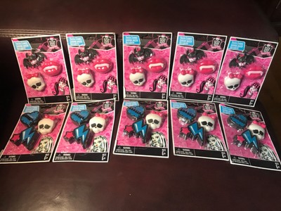 New Monster High Party Favor lot 3 Pack of 10 Puzzle Eraser Frankie DracuLaura