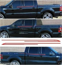 "C" style stripe stripes decals decal graphics will fit 07 F150 Harley edition