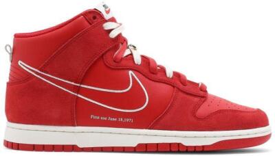 Size 12 - Nike Dunk SE High First Use Pack - University Red