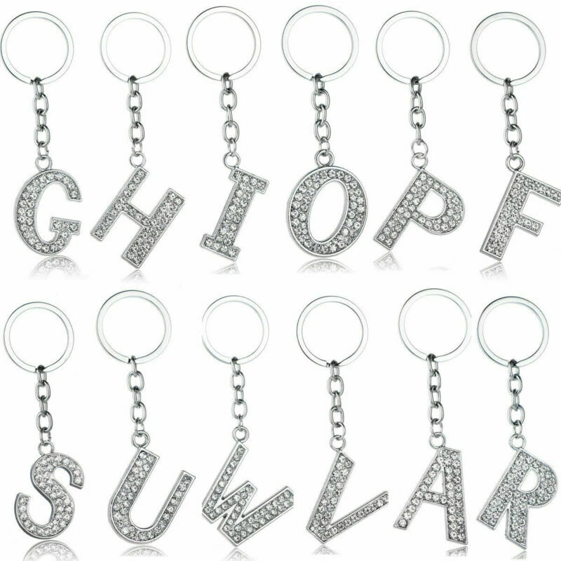 Portachiavi alfabeto con stelline - Lettera D - Donna - Accessori Portachiavi alfabeto con stelline - Lettera D - Donna - Accessori