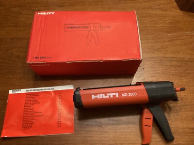 Hilti MD2000 2 part adhesive dispenser NIB
