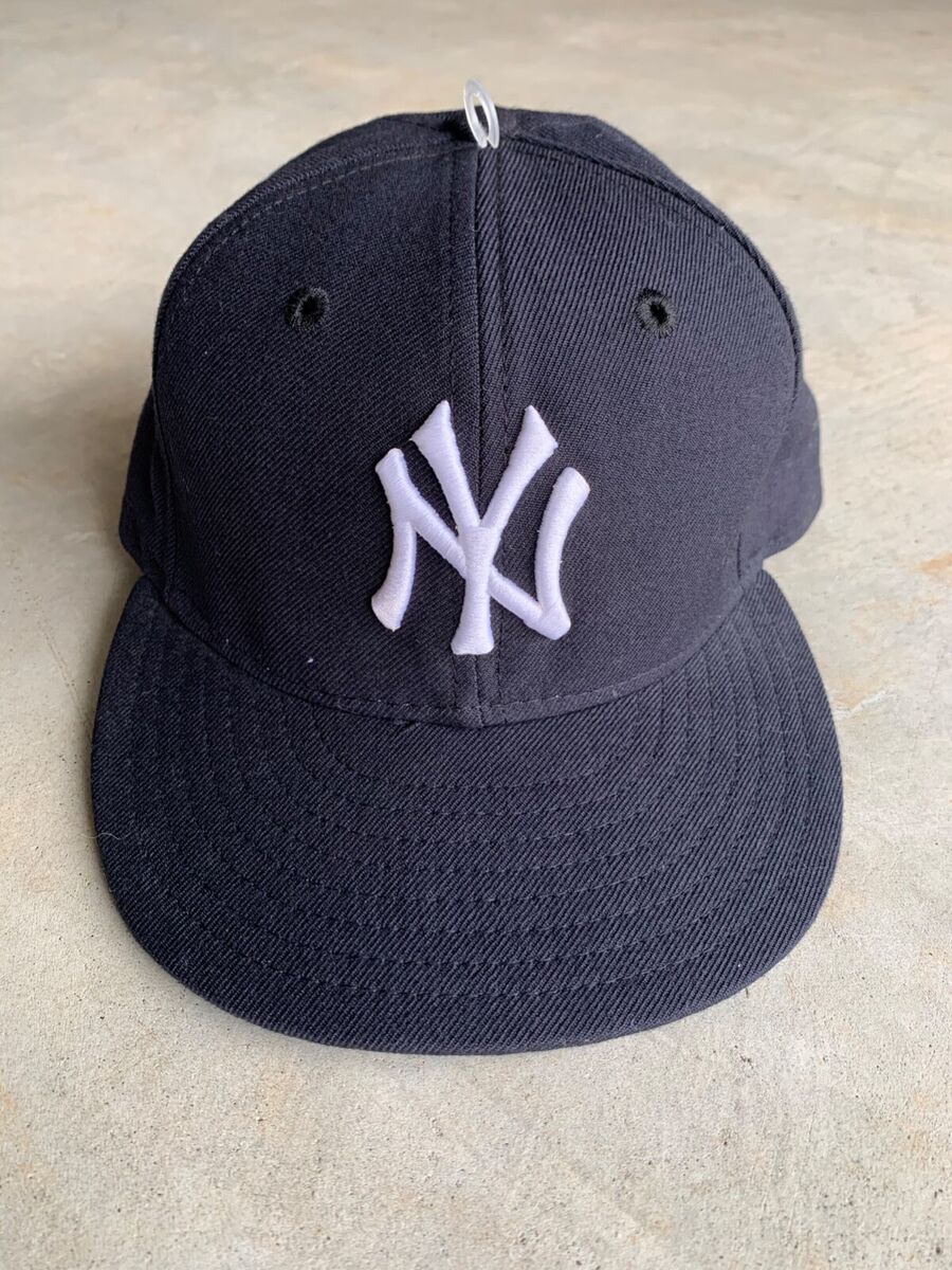 90s USA製 newera newyork yankees ウール-