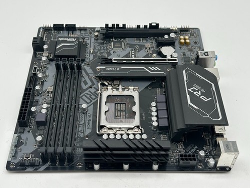 ASRock B660M Pro RS LGA 1700 MicroATX Intel Motherboard (READ/FOR PARTS) - Afbeelding 4 van 9