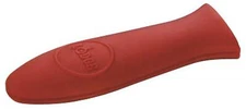 Cast-Iron Skillet Handle Holder, Red Silicone