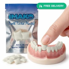 Imako Tooth Tinted Plastic - Natural Color - Temporary Tooth - Made in USA