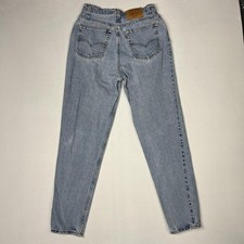 Vintage Levi's 512 Slim Tapered Jeans Juniors 13 High Rise 29x27 Light Wash