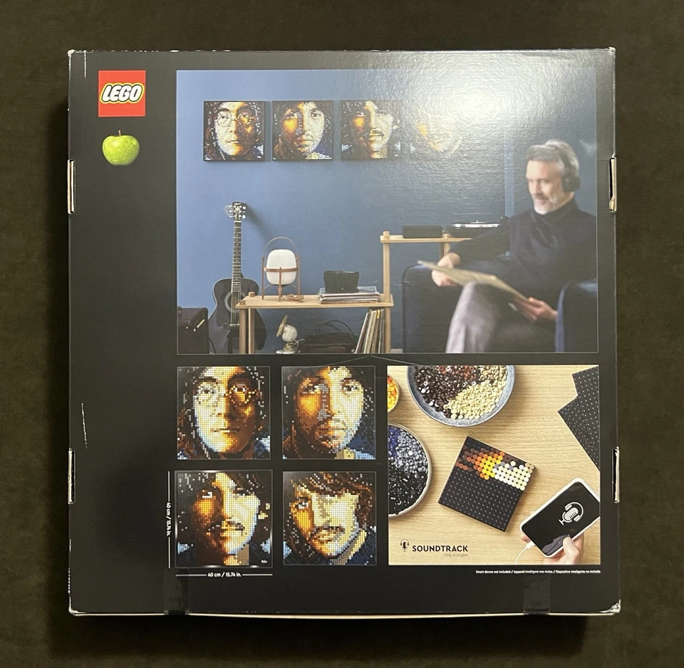 CAJA DAÑADA LEGO Art The Beatles 31198 Fab Four Coleccionista Retirado Foto 2 de 4