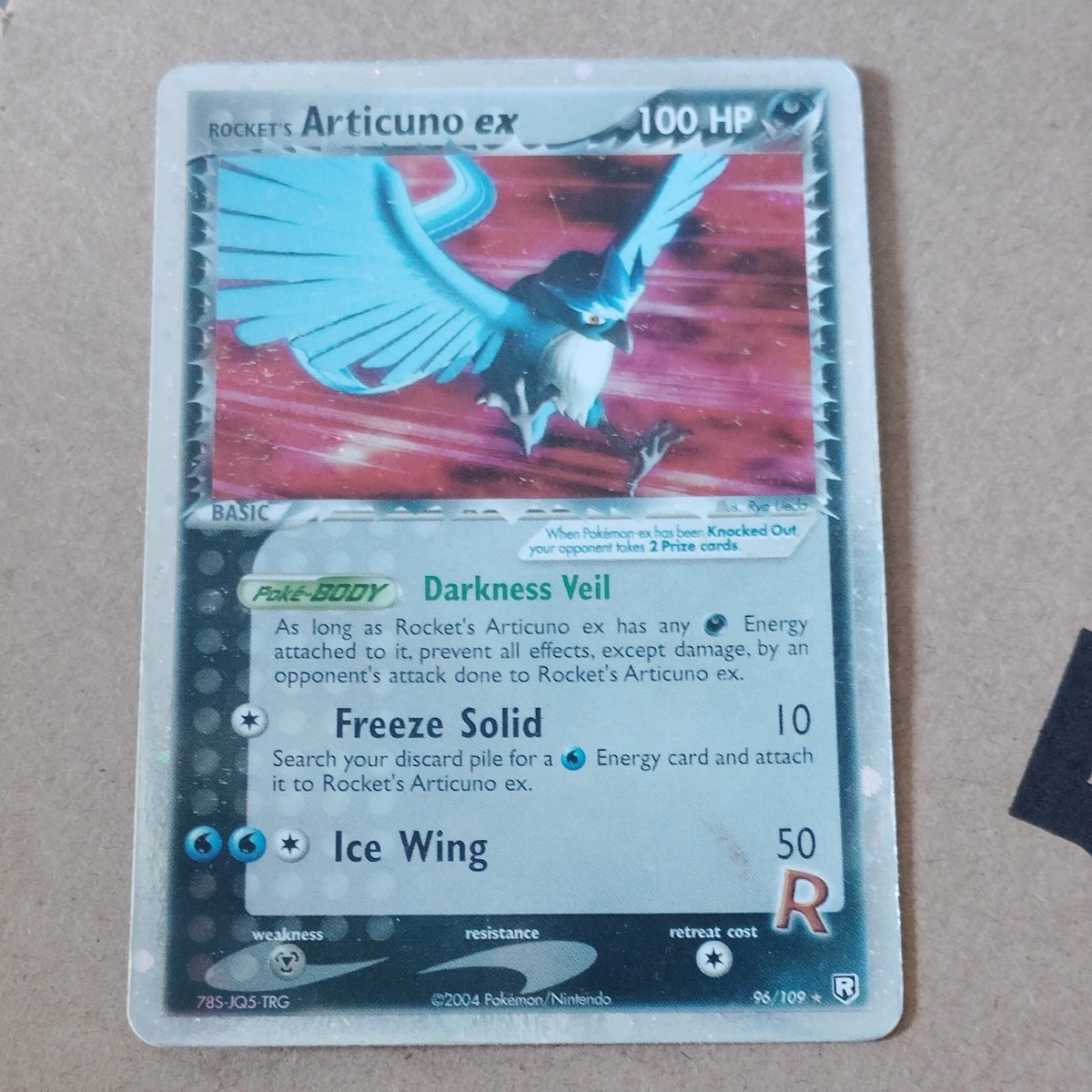 Rocket's Articuno ex Pokémon TCG Cards for sale | eBay