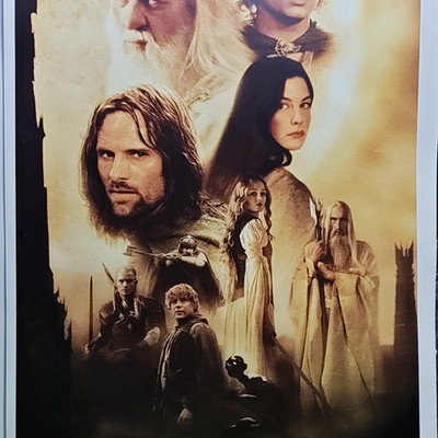 Movies Movie Poster Print - Character Montage Artwork (Back Blank)