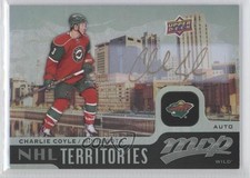 2015-16 Upper Deck MVP NHL Territories Auto Charlie Coyle #NT-CC Auto bn7