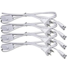T5 T8 LED Tube Power Extension Cable with On/Off Switch,Led T5/T8 Light Tube Int