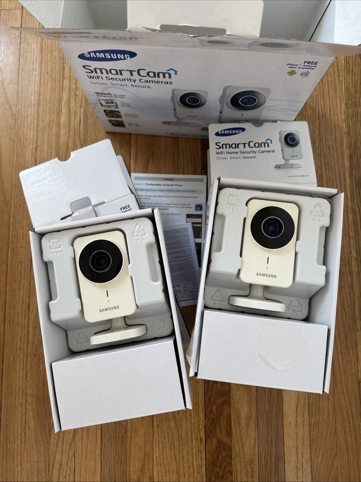 Samsung Smart Cam WiFi Security Cameras SNH-1011ND Open Box -Includes 2 Cameras - Image 4 of 4