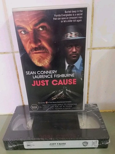 JUST CAUSE - FACTORY SEALED PAL VHS - SEAN CONNERY+ LAURENCE FISHBURNE 1995 WB - Picture 2 of 4