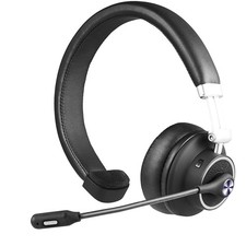 Wireless Bluetooth 5 CSR Headset Noise-Canceling Headphone for Trucker Drivers