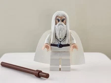 Lego Gandalf the White Wizard Minifigure Lord Of The Rings - lor063 79007 NEW
