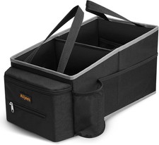 Car Seat Organizer - Backseat Car Organizer with Cup Holders, Car Storage Org...