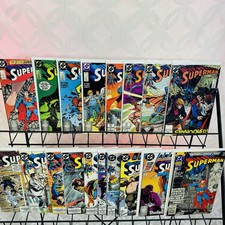 Superman 21-22 24-25 31-41 Annuals 1-3 Lot Vs Lobo Mongul Copper Age