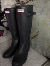 Stivali da pioggia Hunter da donna, taglia 11 - 43 - verde