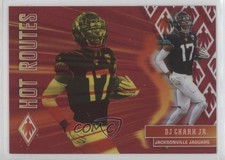 2020 Panini Phoenix Hot Routes Red 211/299 DJ Chark Jr #14 2vh