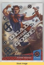 2018 Fleer Ultra Marvel X-Men Dead and Gone Silver Thunderbird #DG2 READ 0e3