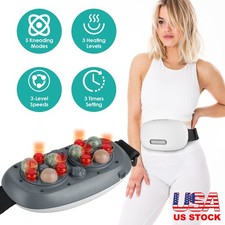 Electric Abdominal Massager Women Belly Cellulite Massager Belt for Stomach Pain