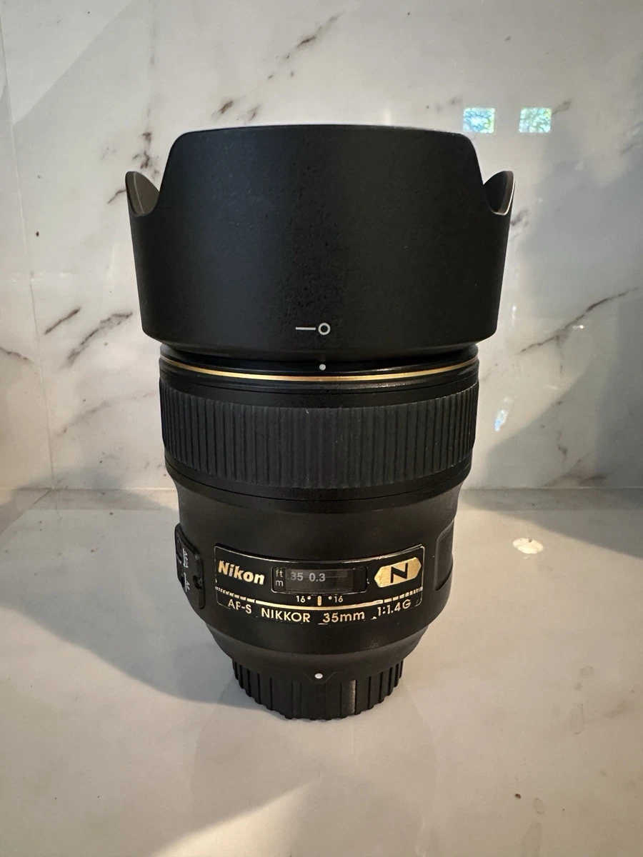 Nikon NIKKOR AF-S 35mm Focal Camera Lenses for sale | eBay