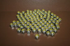 Lock nut 3/8 -24 SS 9/16 Hex head nylon lock Unused Lot of 100