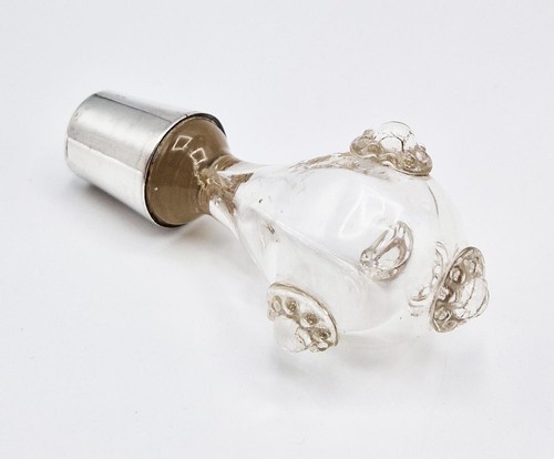 JAMES POWELL JARRA MONTADA EN PLATA ESTERLINA VIDRIO Londres 1894 WILLIAM HUTTON - Imagen 8 de 11