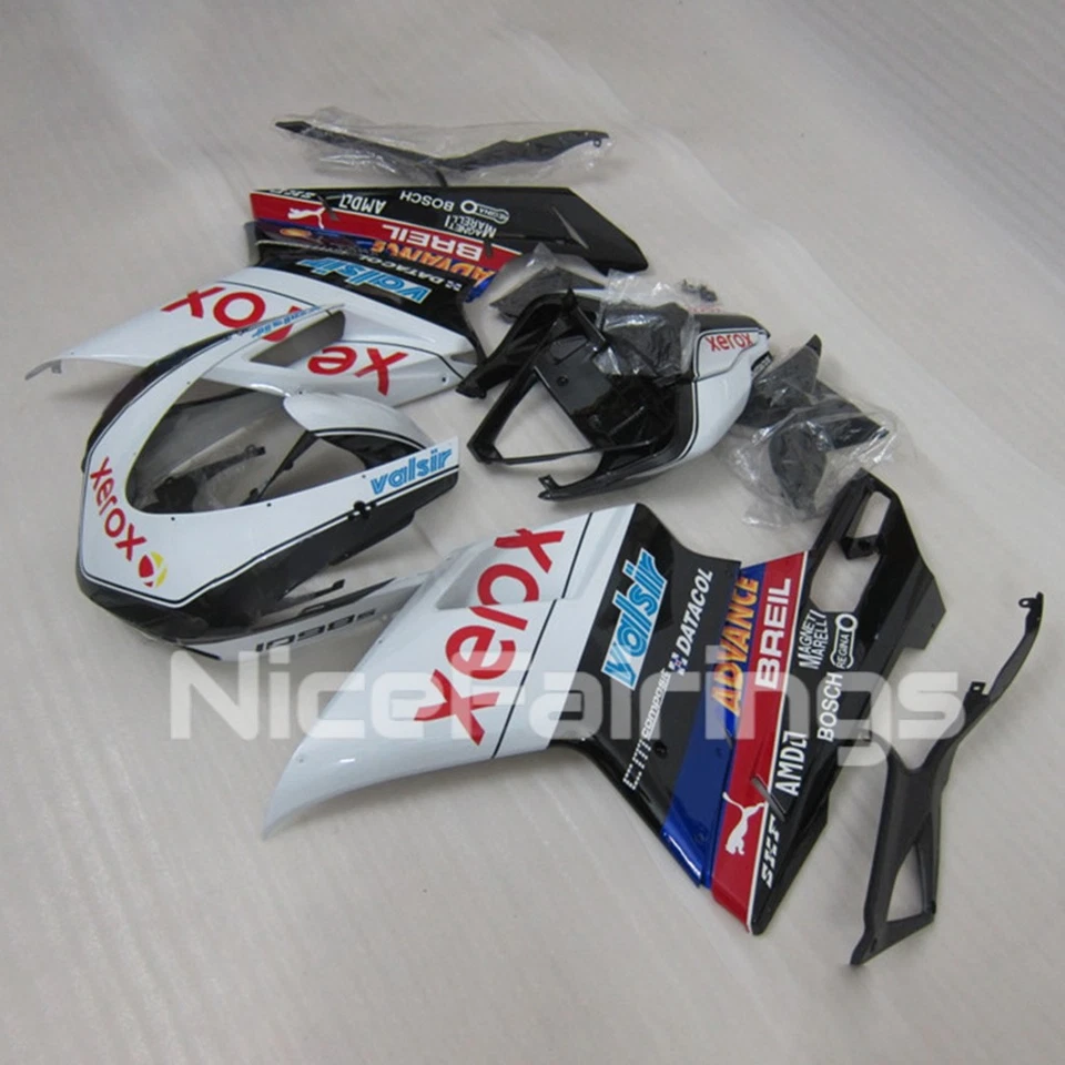 Kit de carenado de carrocería completa para Ducati 1098/848/1198 2007-2012 ABS moldeo por inyección Foto 3 de 4