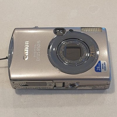 Canon IXUS 850 IS  Compact Digital Camera PC1209 (Grey) (Genuine Battery/1GB SD)