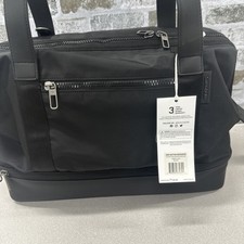 Samsonite Drop-Bottom Weekender Duffel Black ...