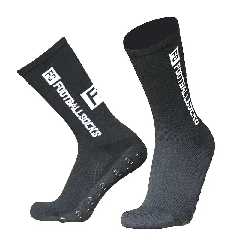 Anti Slip Football Socks Grip Silicone Dots Soccer Training Sports Socks
