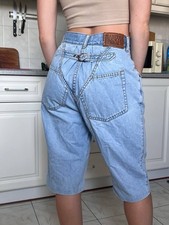 Vintage Y2K Marithe Francois Girbaud Shorts Women  s Size 26 Blue Denim MFG 00s